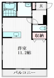 コスモ増田の物件間取画像